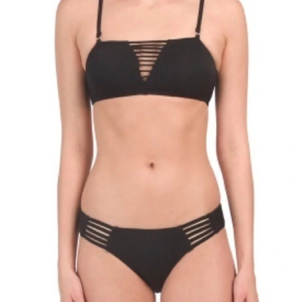TiniBikini 2-Piece Reversible Cutout Bikini Size X-Large Bottom / X- Large Top